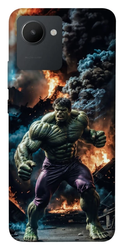 Чохол на Realme C30s Hulk v2 фото 1 з 1