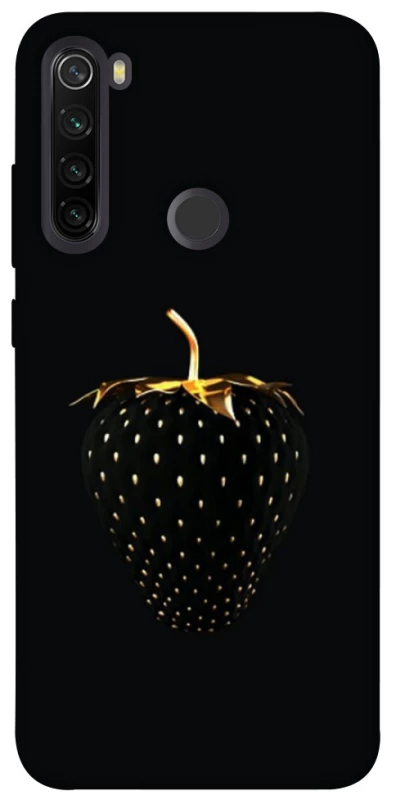 Чохол на Xiaomi Redmi Note 8T Чорна полуниця фото 1 з 1