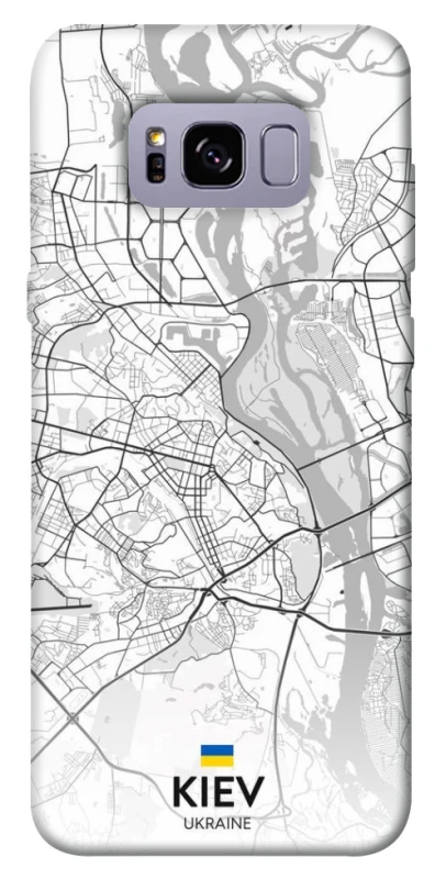 Чохол на Samsung G955 Galaxy S8 Plus Kiev white map фото 1 з 1