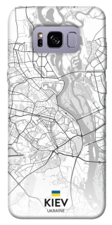 Чехол на Samsung G955 Galaxy S8 Plus Kiev white map фото 1 из 1