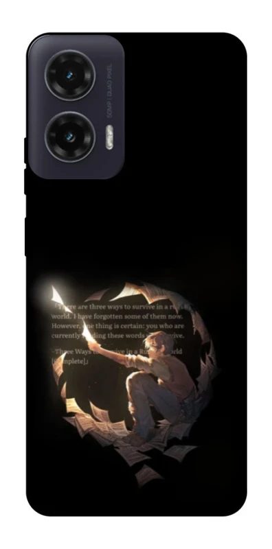 Чохол на Motorola Moto G35 Omniscient Reader's v2 фото 1 з 1