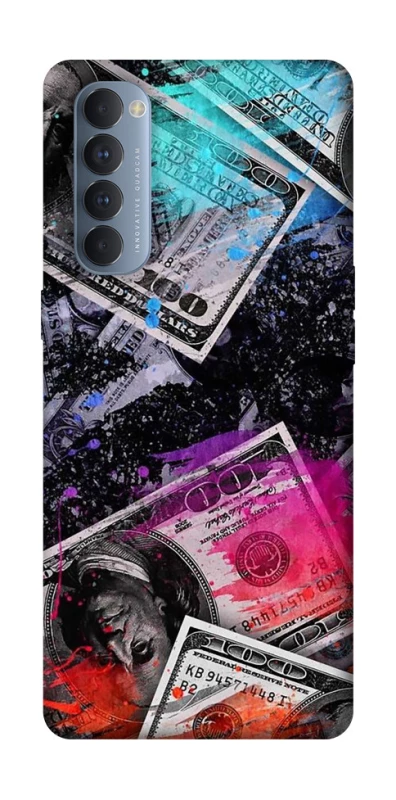 Чохол на Oppo Reno 4 Pro Neo dollar v3 фото 1 з 1