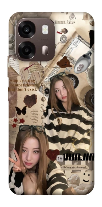 Чехол на Oppo A6 Yunjin - LE SSERAFIM фото 1 из 2