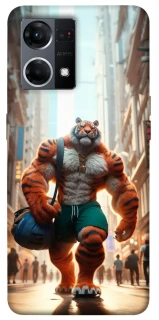 Чехол на Oppo Reno 7 4G Тигр фото 1 из 1