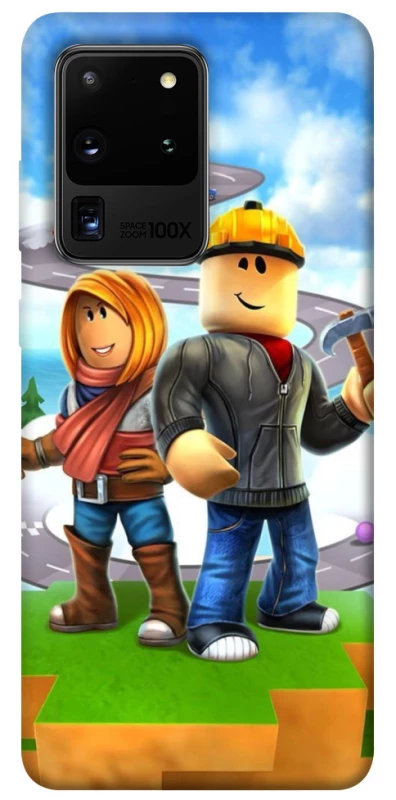 Чохол на Samsung Galaxy S20 Ultra Roblox Builder Adventure фото 1 з 1