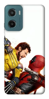 Чехол на Motorola Moto G06 Deadpool and Wolverine фото 1 из 1