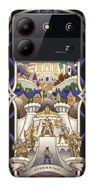 Чехол на ZTE Blade A54 4G WOW forever stormwind фото 1 из 1