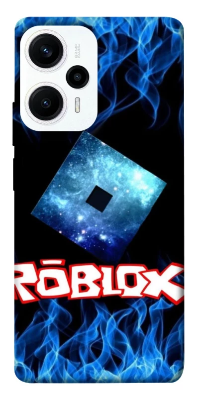 Чохол на Xiaomi Poco F5 / Note 12 Turbo Roblox Galaxy Flame Logo фото 1 з 1