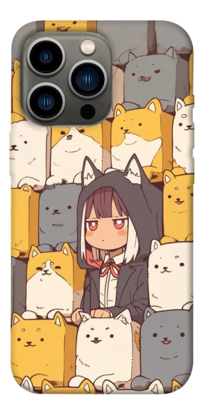 Чехол на Apple iPhone 13 Pro (6.1") Like a cat фото 1 из 1