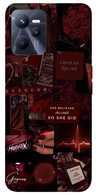 Чохол на Realme C35 Hot collage ver.2 фото 1 з 1