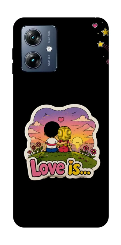 Чохол на Motorola Moto G54 Power Love is ver.5 фото 1 з 1