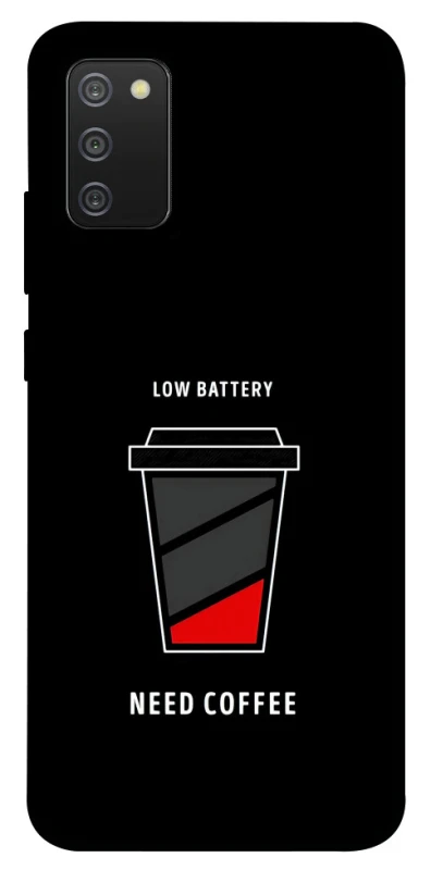 Чехол на Samsung Galaxy A02s Low battery фото 1 из 1