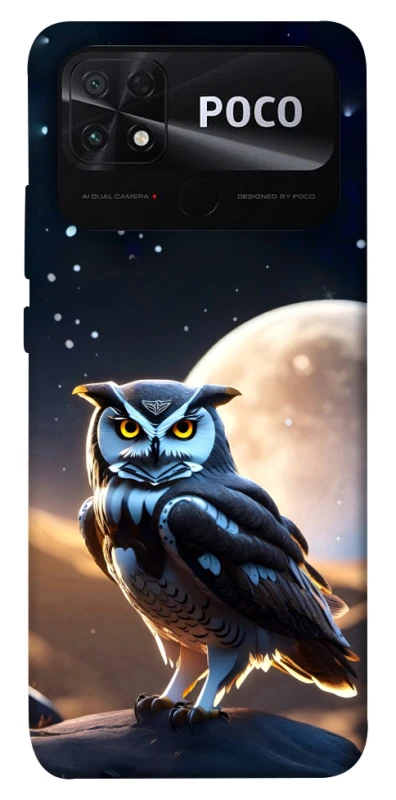 Чохол на Xiaomi Poco C40 Cyber ​​owl фото 1 з 1