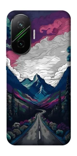 Чехол на Xiaomi Poco F7 Нарисованные горы фото 1 из 1