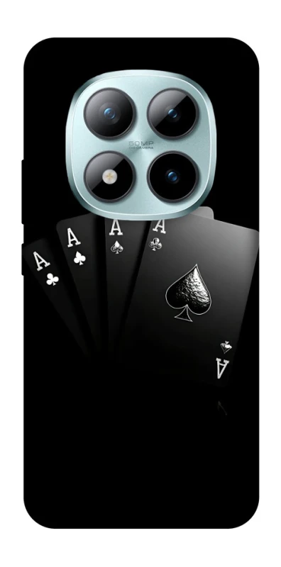 Чохол на Xiaomi Redmi Note 15 Pro+ 5G Black Cards фото 1 з 1