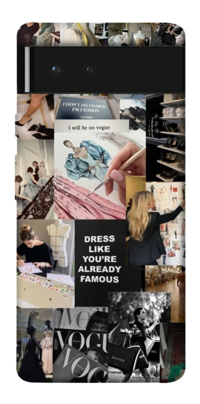Чехол на Google Pixel 6 Fashion collage ver.11 фото 1 из 1