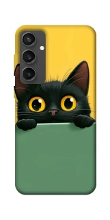 Чехол на Samsung Galaxy S24 FE Black cat v2 фото 1 из 1