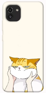 Чехол на Samsung Galaxy A03 Cat bun фото 1 из 1
