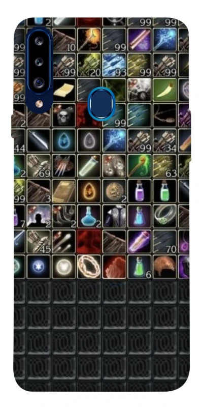 Чохол на Samsung Galaxy A20s Inventory menu ver.2 фото 1 з 1