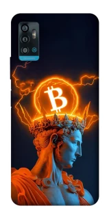 Чехол на ZTE Blade A71 Bitcoin God фото 1 из 1