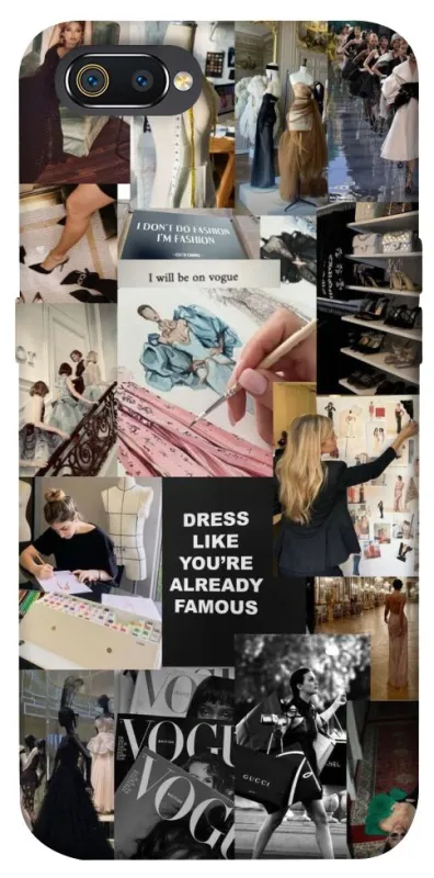 Чехол на Realme C2 Fashion collage ver.11 фото 1 из 1
