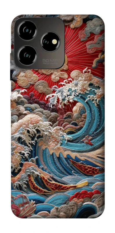 Чохол на ZTE Blade V50 Design 4G Japa wave ver.2 фото 1 з 1