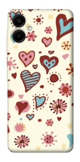 Чохол на Samsung Galaxy A06 Pretty hearts фото 1 з 1