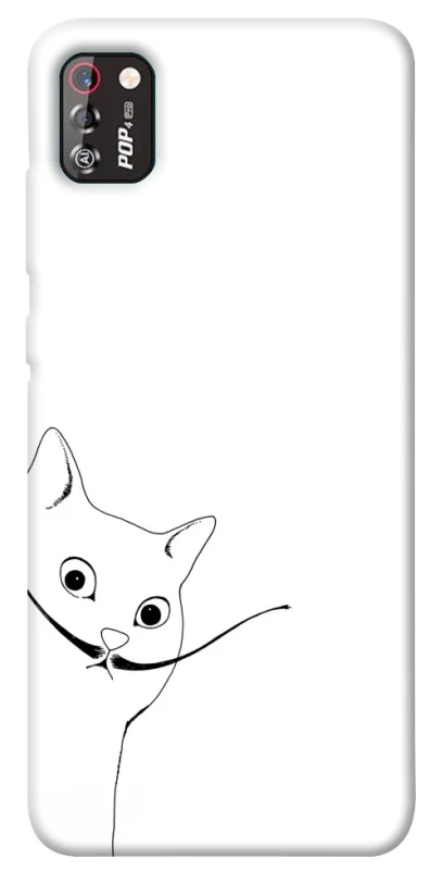 Чехол на TECNO POP 4 Pro Кот Дали фото 1 из 1