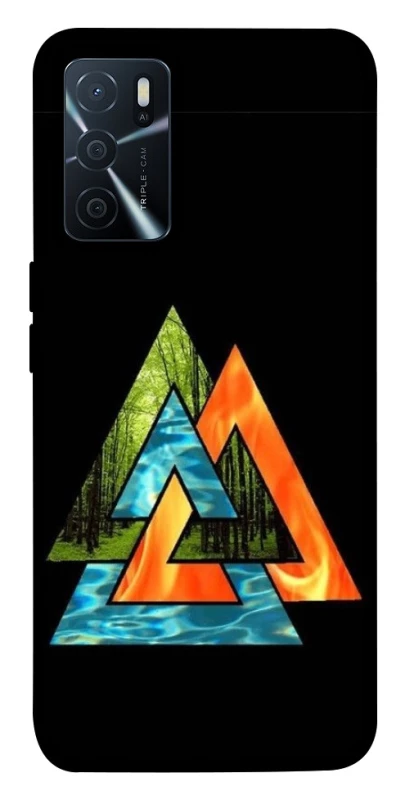 Чехол на Oppo A16s / A16 Валькнут v4 фото 1 из 1