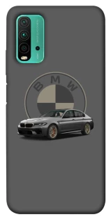 Чехол на Xiaomi Redmi Note 9 4G / Redmi 9 Power BMW grey v2 фото 1 из 1