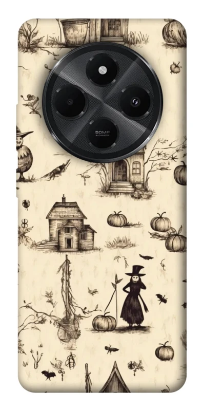Чохол на Xiaomi Redmi A4 Halloween aesthetic ver.1 фото 1 з 1