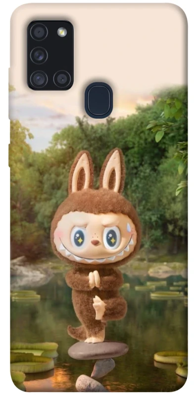 Чехол на Samsung Galaxy A21s Labubu Yoga фото 1 из 1