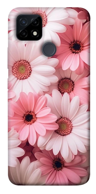 Чехол на Realme C21Y Розовые цветы v2 фото 1 из 1