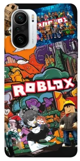 Чехол на Xiaomi Redmi K40 / K40 Pro / K40 Pro+ / Poco F3 Roblox v4 фото 1 из 1