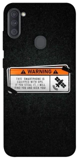 Чохол на Samsung Galaxy A11 Warning фото 1 з 1