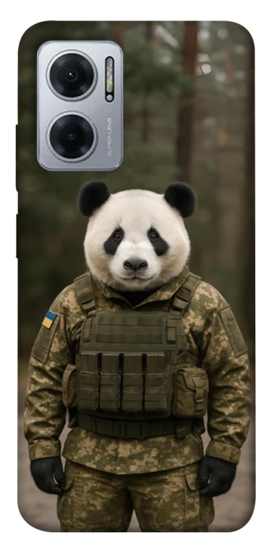 Чехол на Xiaomi Redmi Note 11E Панда защитник фото 1 из 1