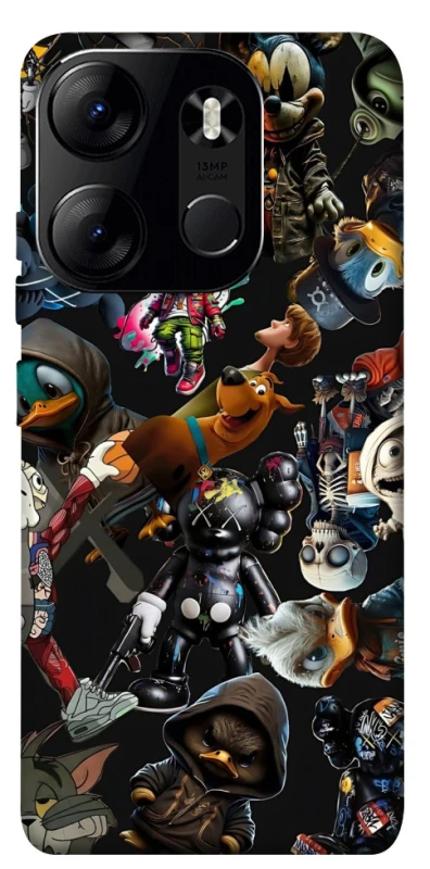 Чохол на Tecno Spark Go 2023 Cartoons фото 1 з 1