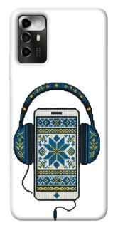 Чехол на ZTE Blade V40 Vita Современная вышиванка фото 1 из 1