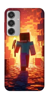 Чохол на Samsung Galaxy M35 Minecraft adventure фото 1 з 1