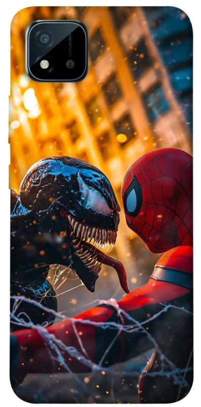 Чохол на Realme C20 Venom vs Spiderman фото 1 з 1