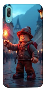 Чохол на Huawei Y6 Pro (2019) Roblox Fire Logo Blue Flames фото 1 з 1