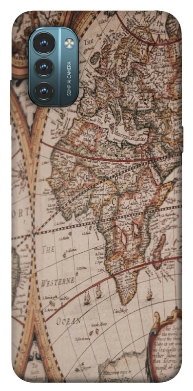 Чехол на Nokia G21 Карта путешествий фото 1 из 1