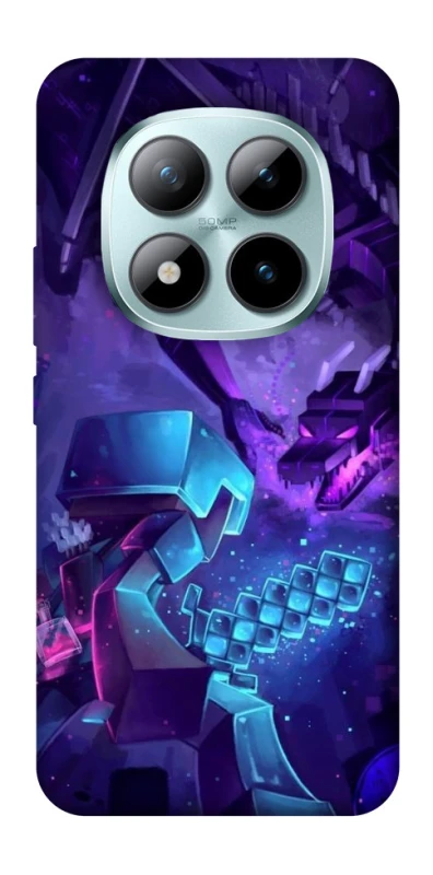 Чехол на Xiaomi Redmi Note 15 Pro+ 5G Minecraft dragon фото 1 из 1