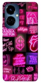 Чехол на TECNO Camon 19 Hot collage ver.9 фото 1 из 1