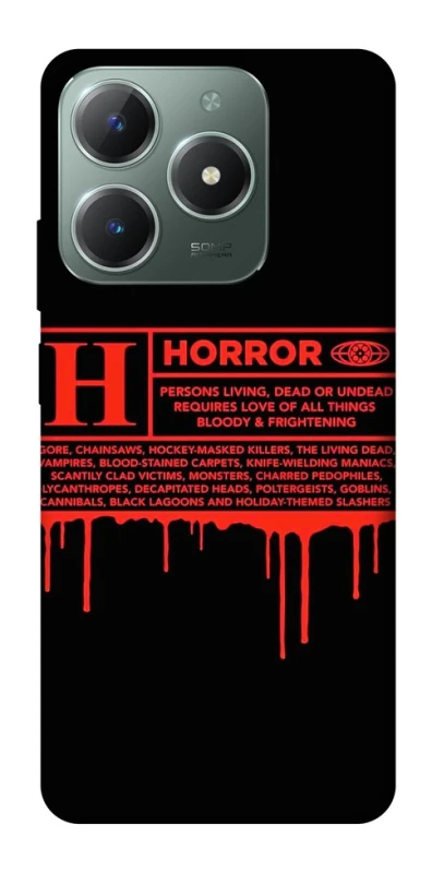 Чехол на Realme C61 Horror Halloween фото 1 из 1