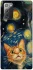 Чехол на Samsung Galaxy Note 20 paint cat фото 1 из 1
