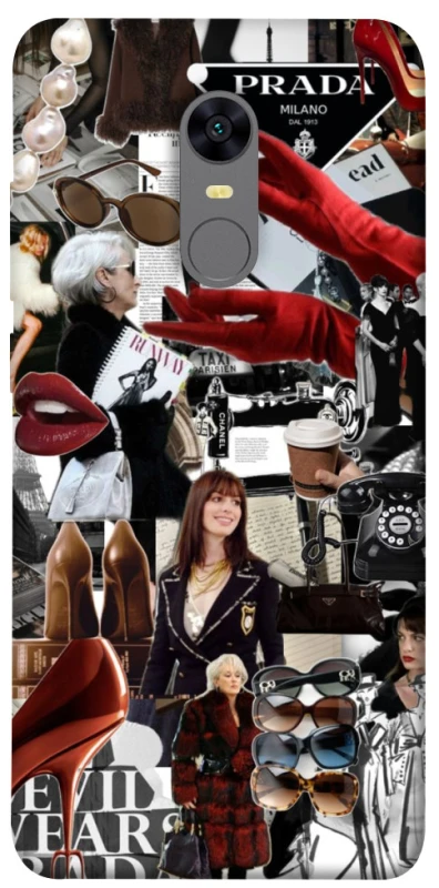Чохол на Xiaomi Redmi 5 Plus / Redmi Note 5 (Single Camera) Fashion collage ver.13 фото 1 з 1