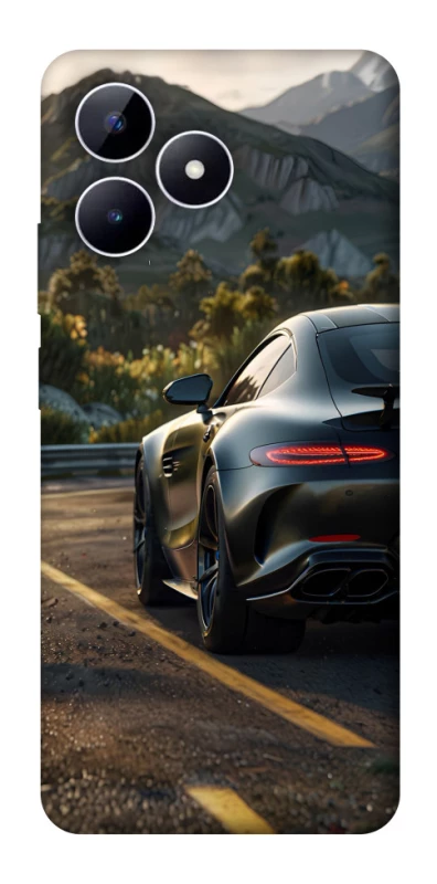 Чехол на Realme Note 50 5G Car in the mountains фото 1 из 1