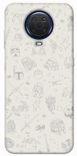 Чехол на Nokia G20 / G10 / 6.3 Star Wars background ver.1 фото 1 из 1