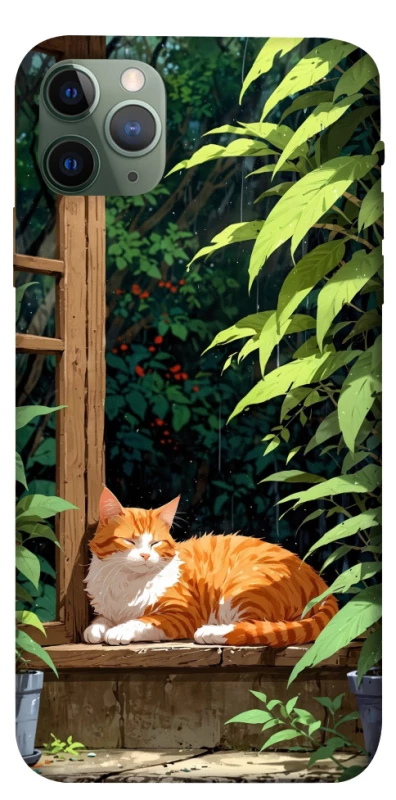 Чохол на Apple iPhone 11 Pro Max (6.5") red cat фото 1 з 1